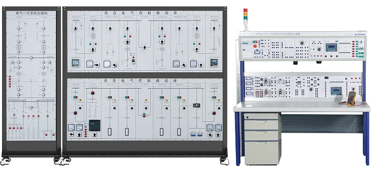 ADIKERS Electrical Engineering Lab Trainers Power Supply System Training Equipment Electrical Skills Training Equipment