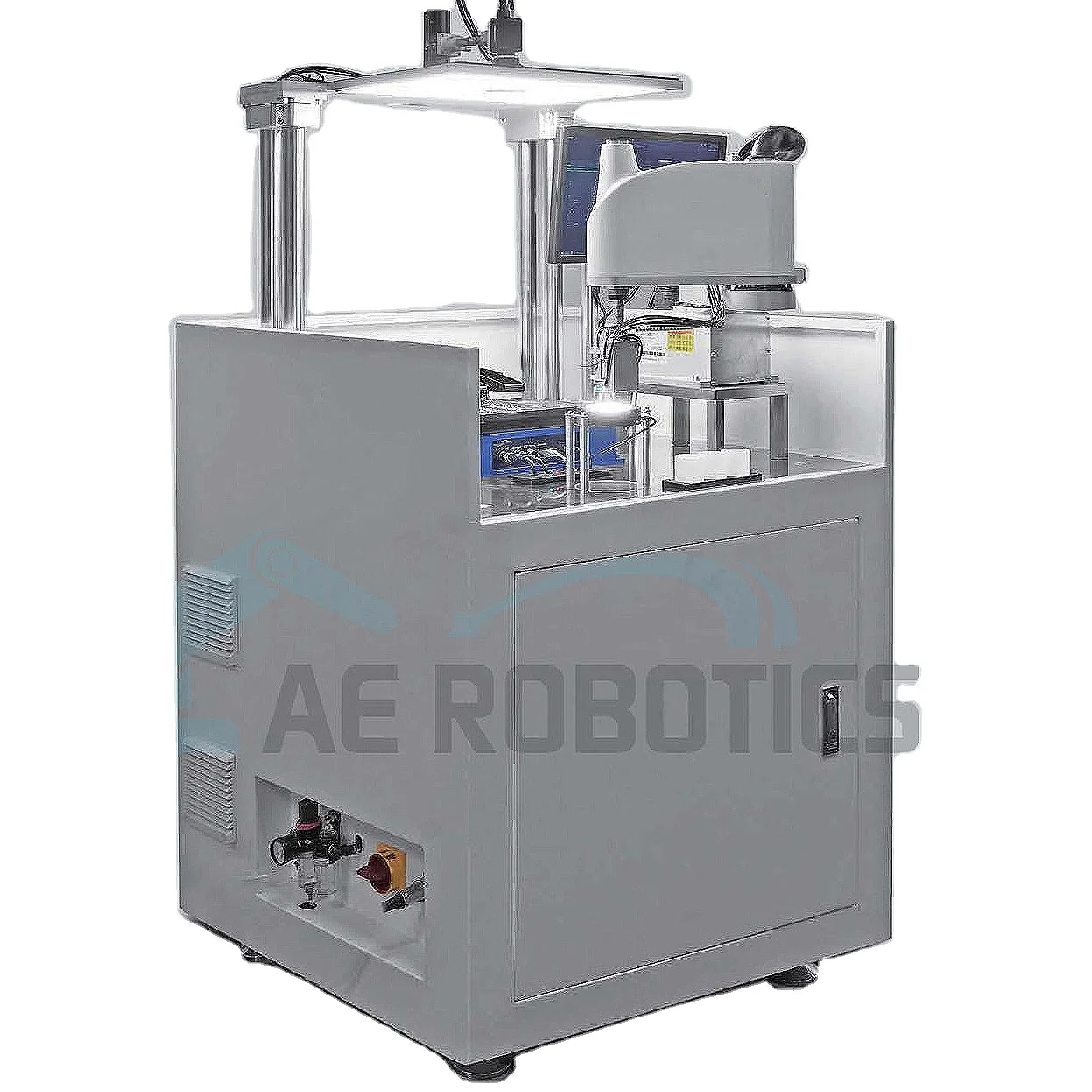 Flexible Feeding Robot Robotic Pick and Place Station for Loading and Unloading Assembly Testing Simple and Efficient Production