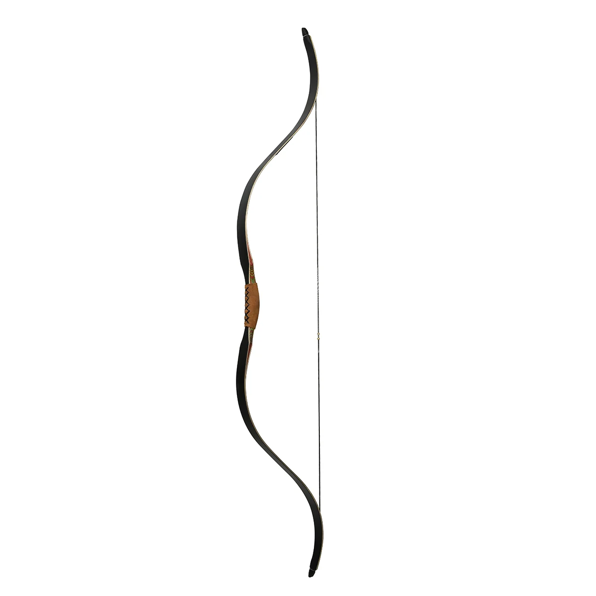 Reflex Deflex Ambidextrous Beginner Bow and Arrow Thumb Ring Laminated Horse Bow Set