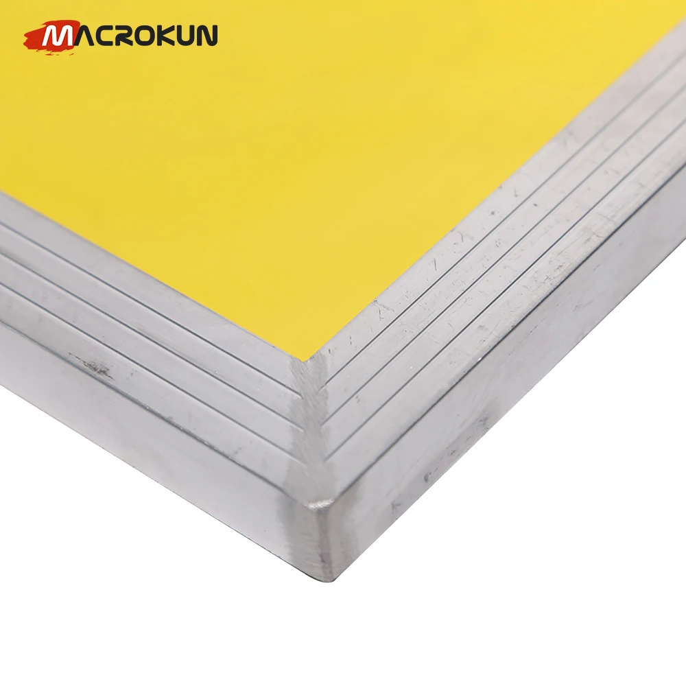 Dry Sift Screen Set of 4 Polyester Mesh Screen 60 90 110 200 Mesh Micron 250 165 149 75 Pre Stretched Silk Screen Frames