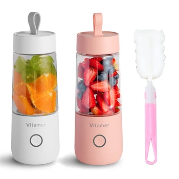 300ml Mini Batidoras Electric De Vitamer Blender Licuadora Personal  Exprimidor Portatil Mezclador De Frutas - China Mixer and Juicer price