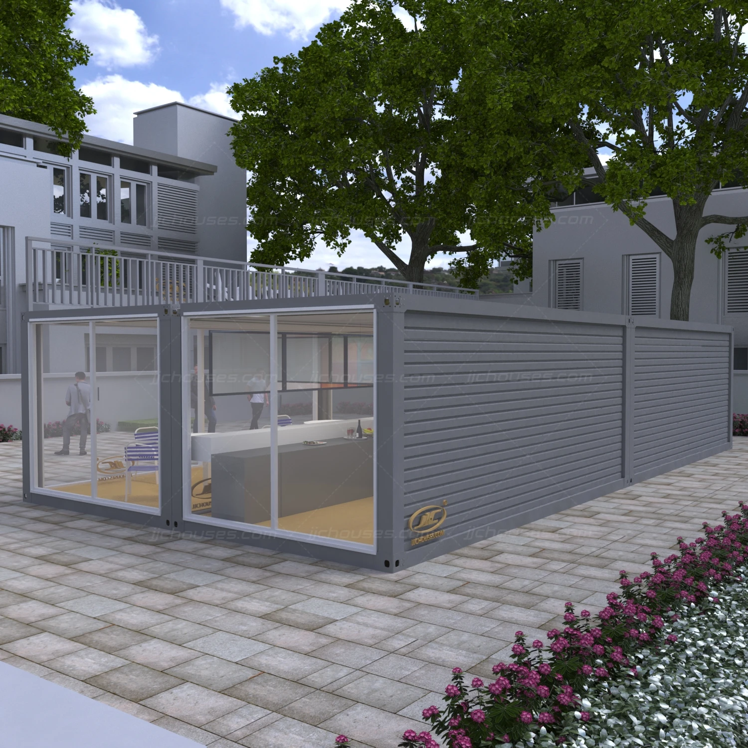 Container Restaurant With Kitchen,Modular Living Prefabricated Prefab