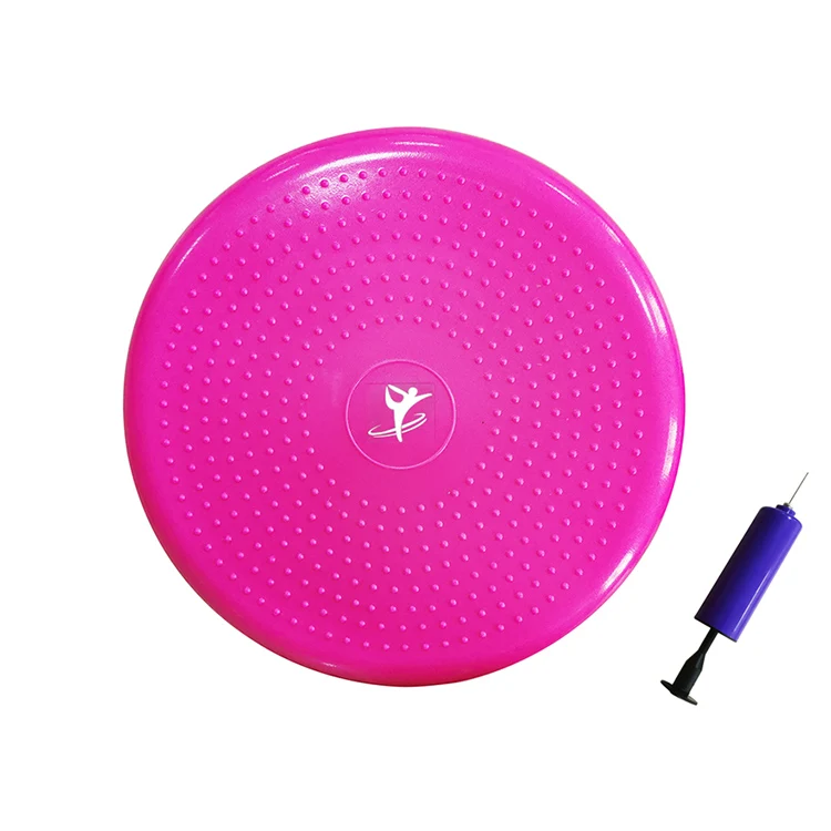 Custom Logo Inflated Stability Wobble Cushion High Quality Private Design Balance Disc