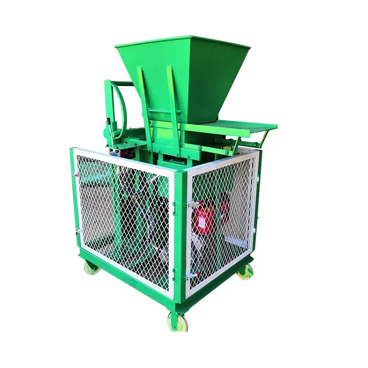 Mini Eps QMR2-15 Hand Made Clay Brick Block Moulding Making Machine Machines South Africa