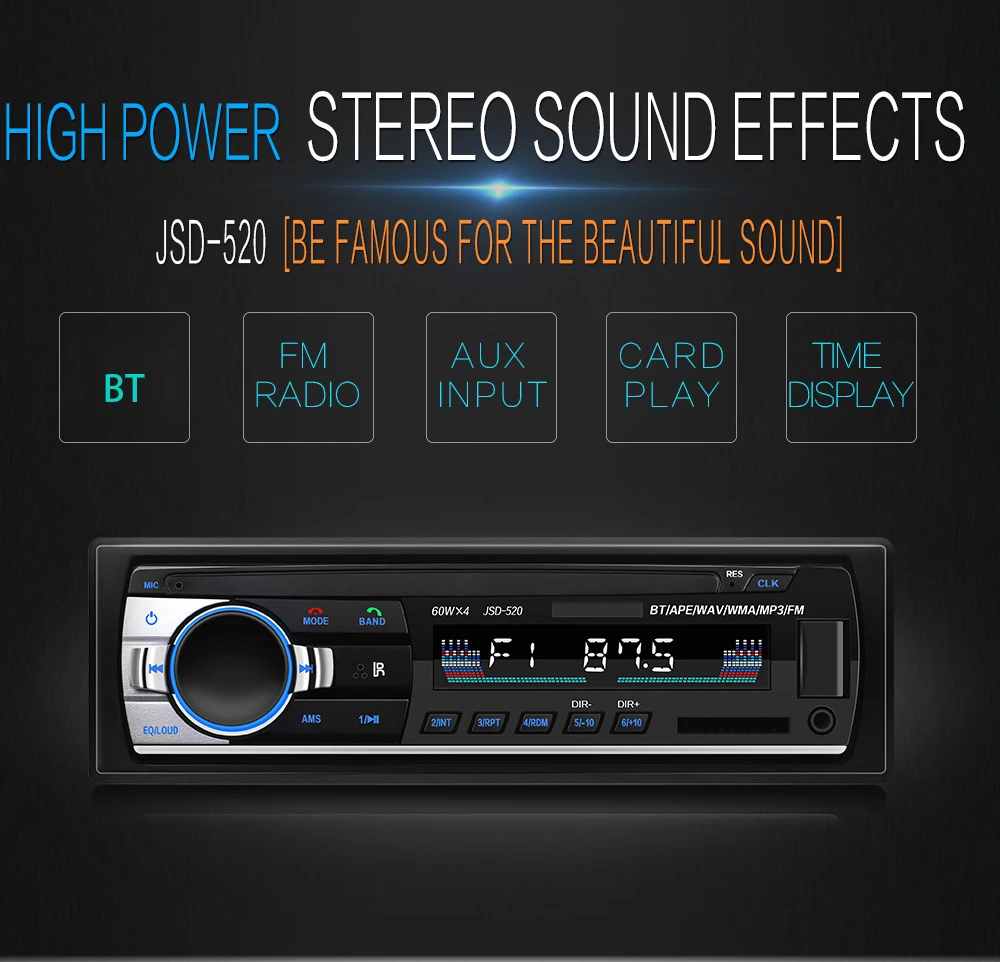 Universal Car Usb Mp3 Music Player Multifunction Wireless Car Mp3