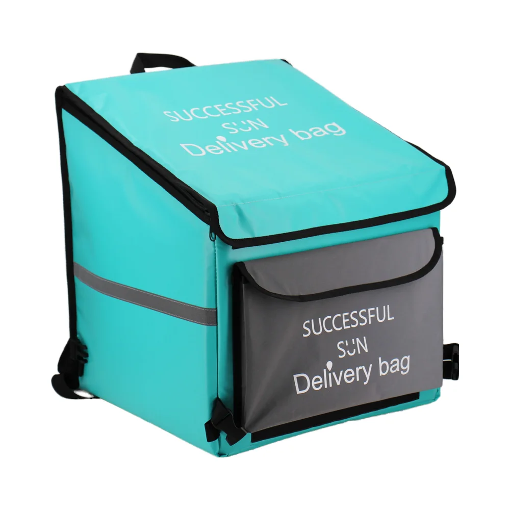 product thermal pizza delivery bag motorcycles custom large expandable insulated food delivery backpack-3