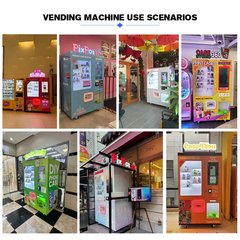 Phone Shell Printer Machine Smart Vending Machine Intelligent Vending for Shopping Mall and Scenic Spot Special Gift