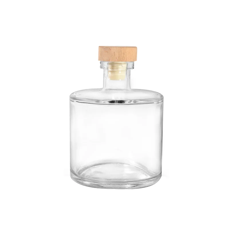 Newray Beautiful Shape Glass Bottle Factory Glass Bottle With OEM Customized Packaging Creative Glass Spirits Bottle