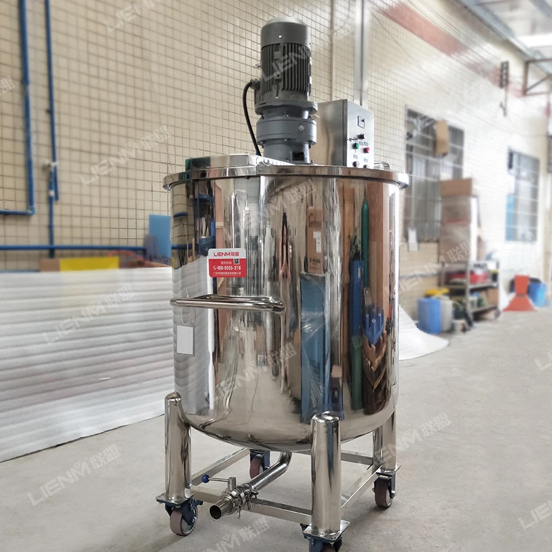 Factory Customized Machine for Mixing Liquid Soap Ss 500L Laundry Detergent Liquid Mixing Equipment