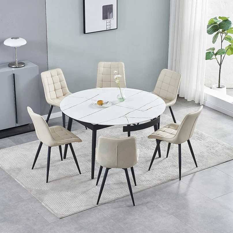 OKAY Furniture Luxury Dining Table Modern Stylish