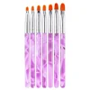 7Pcs purple