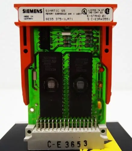 Mô-đun Con Bộ Nhớ Simatic S5 Siemens 6ES5 375-1LA71 6ES53751LA71 Cho Điều Khiển Công Nghiệp