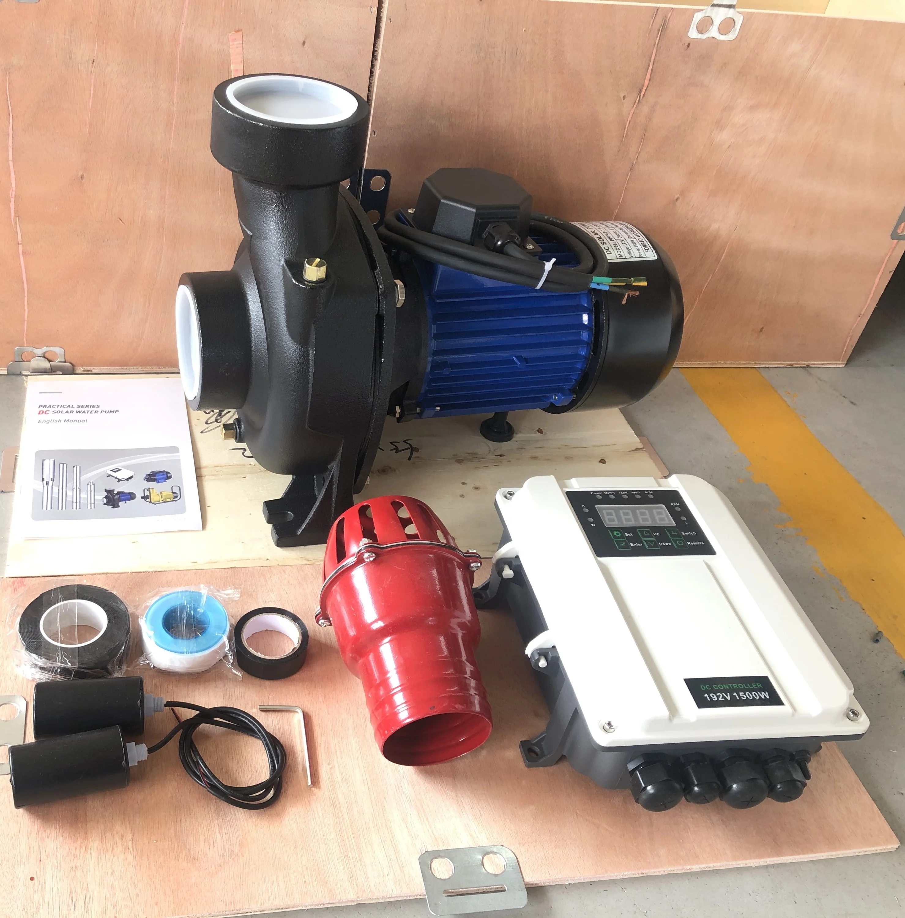 High Flow 4inches 3HP Surface DC Solar Water Pump for Agriculture