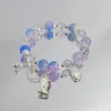Ruyi bamboo section blue purple