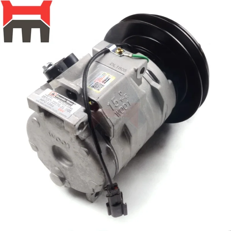 Excavator ZX200 ZX210 ZX240 ZX330 Air Conditioning Compressor
