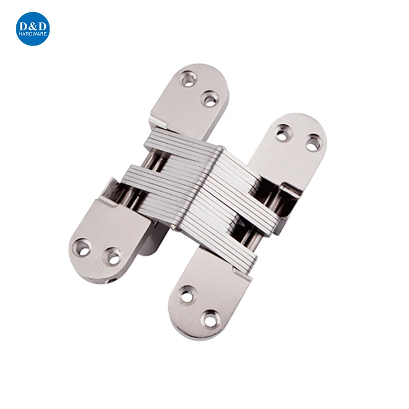 SS Building Hardware Zinc Alloy Concealed Invisible Hinge Wooden Hidden Door Hinges