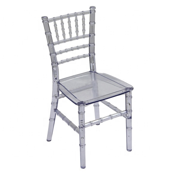 
Оптовая продажа, кристально чистые детские стулья Тиффани для свадьбы, детские стулья Chiavari для детей 