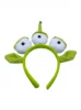 Green Three eyed headband