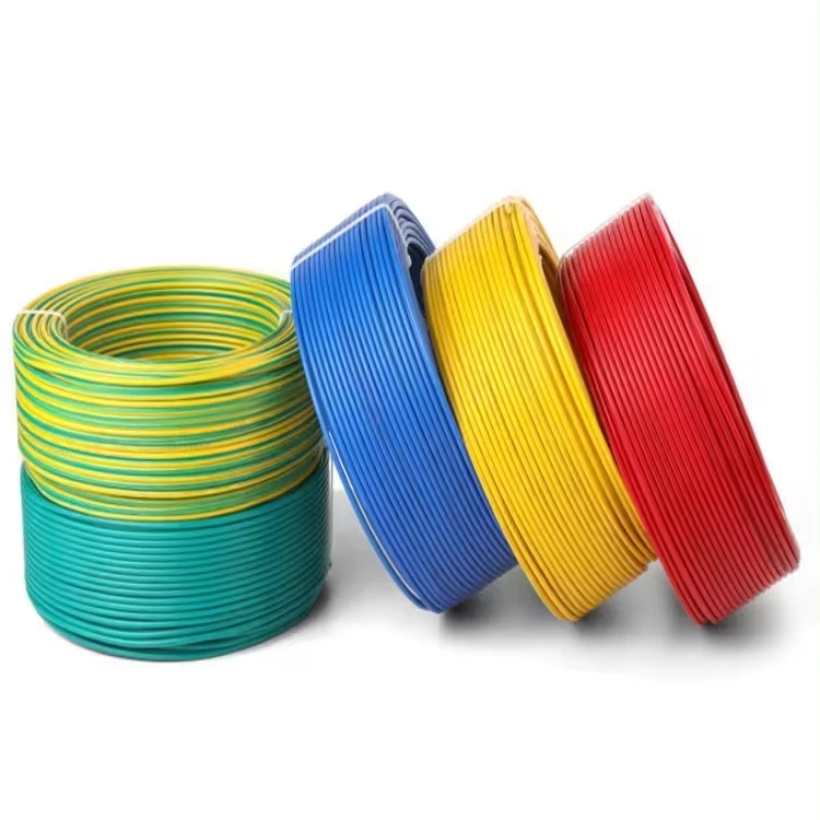 Factory Direct Household Electric Wire BV Single Core Copper Wire BV Flexible Cable Manufacturing