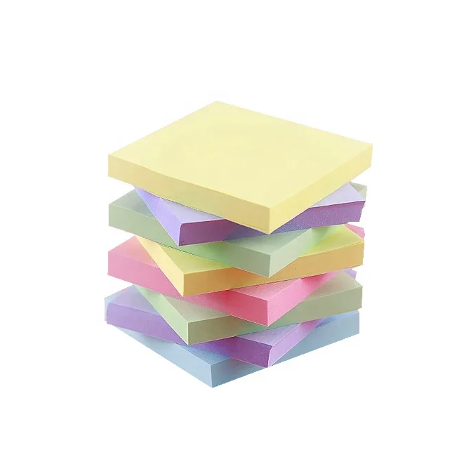 Morandi colorful solid color office index stickers student classroom memo marking plan sticky notes