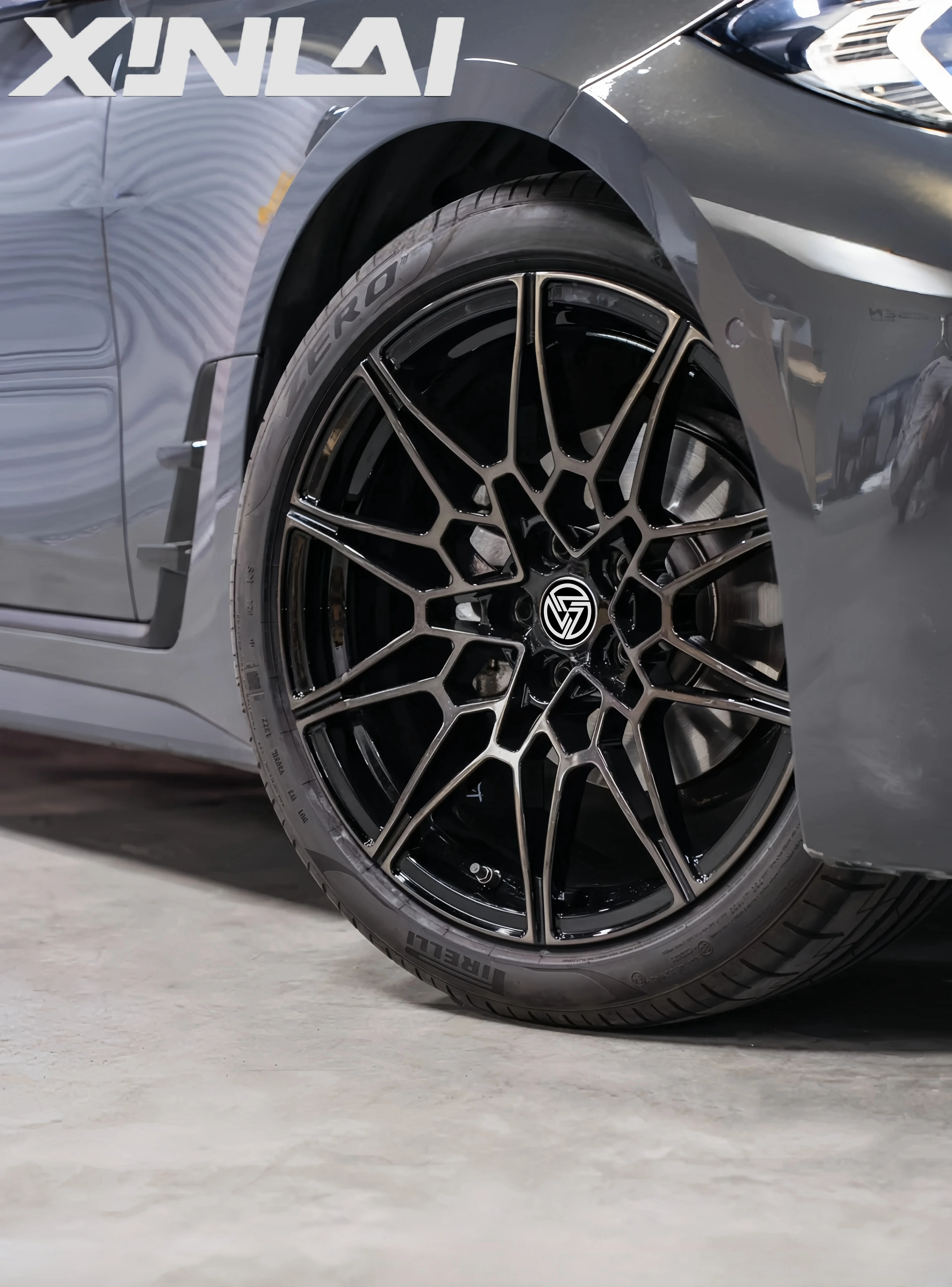 XINLAI Custom Deep Concave Wheel Hubs 5x120 5x112 5x114.3 18-22 Inch 1-piece Forged Wheel Rim for Racing Wheels - Image 2