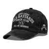 Black embroidered poker