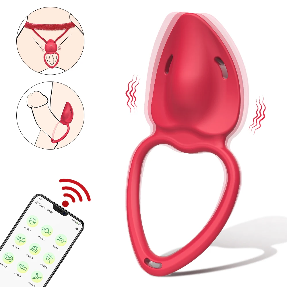 Juguete Vibrador para Parejas con Control por App - Anillo Peneano y Estimulador Clitoriano