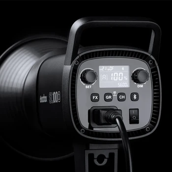 GODOX SL100D Continuous Light 100W 5500K White Version LCD Panel LED Video Light Continuous Output Bowens Mount Studio Light detail image