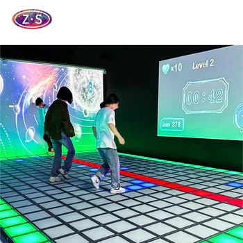Source Factory Activate LED Jumping Floor Interactive Game Projector for Amusement Park