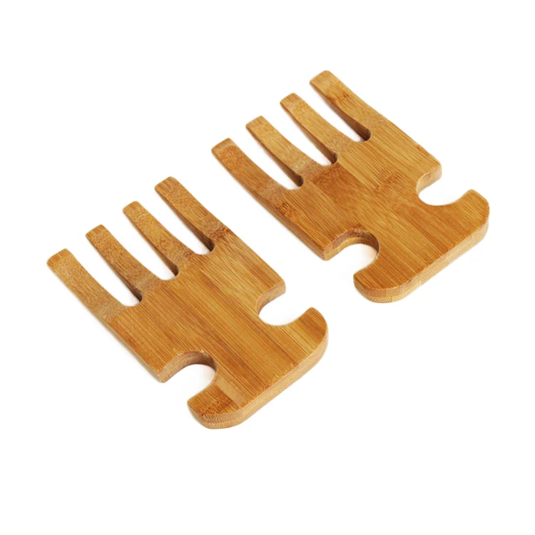 Индивидуальные салатные смеси бамбуковые деревянные когти салаты руки