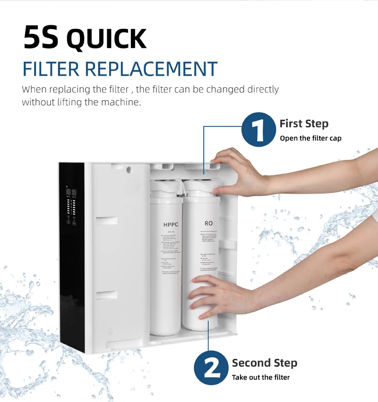 Direct Flow Reverse Osmosis 800/1000Gallon Tankless RO Water Purifier