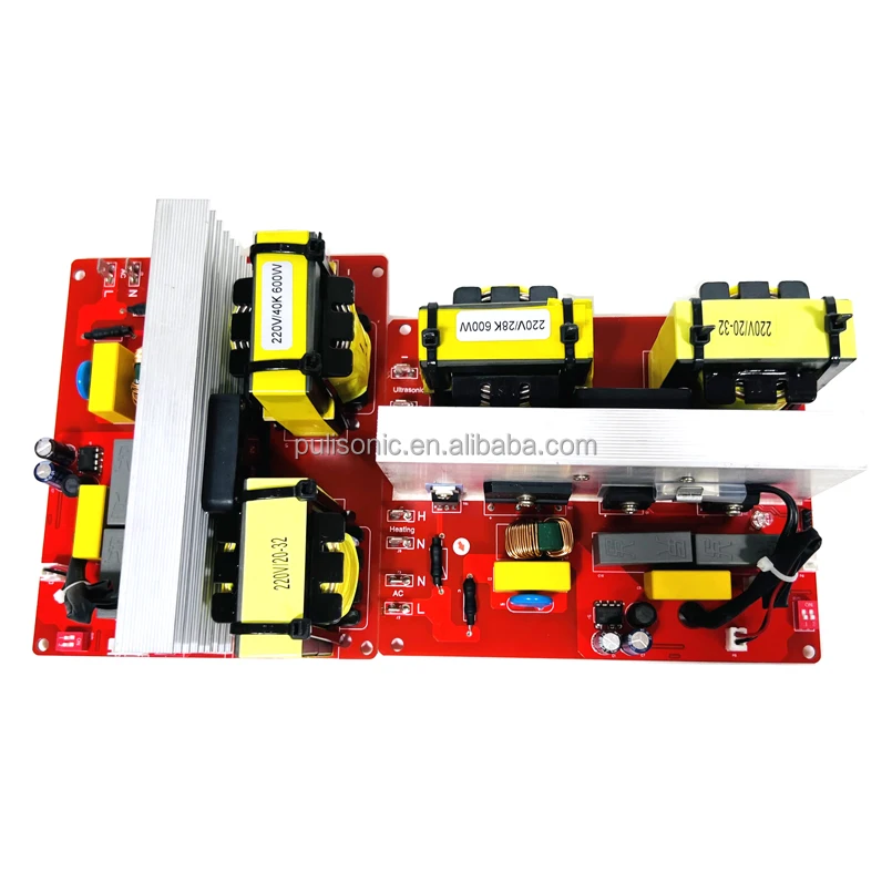25KHZ Ultrasonic Sound Generator Kit 700W Ultrasonic Generator Circuit PCB Board Ultrasonic Power Driving Circuit