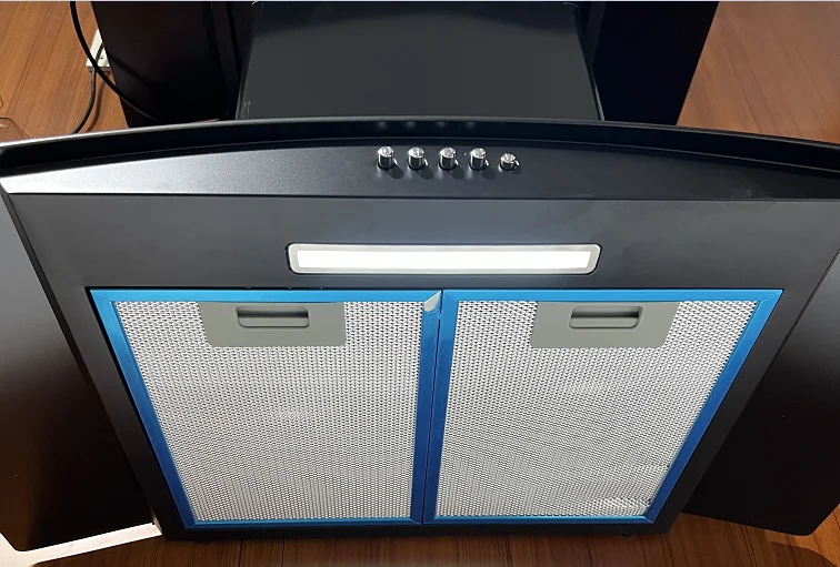 Kitchen Exhaust Oil Cup For Range Hood Auto Clean Wall Mounted Chimney