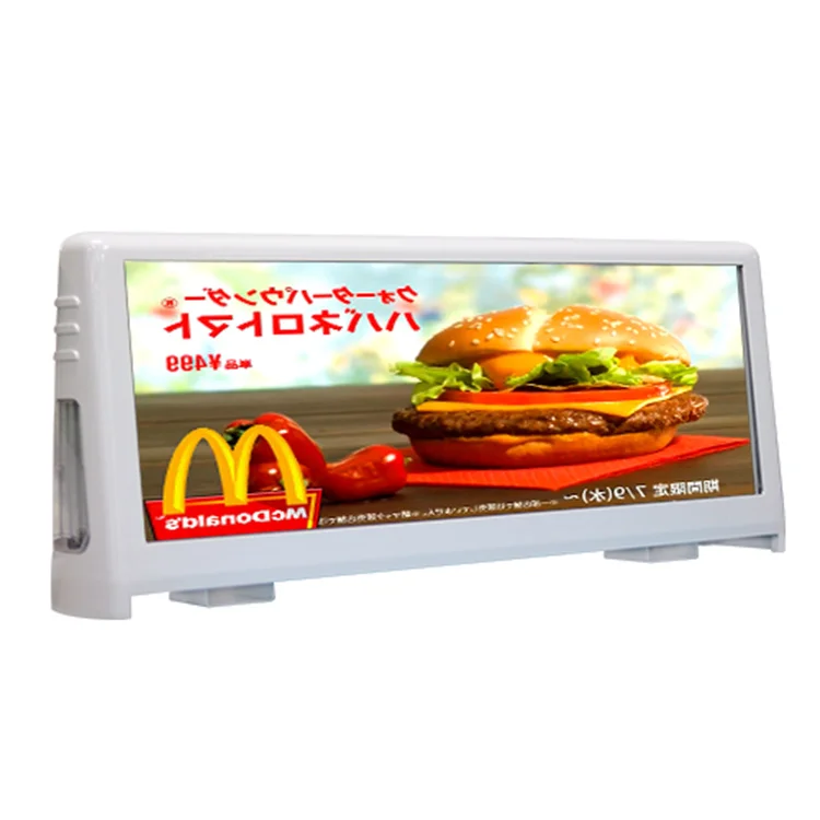P2.5 Programmable Control Outdoor Taxi Top Led Screen Car Roof Led Display for Advertising LED Digital Signage Display