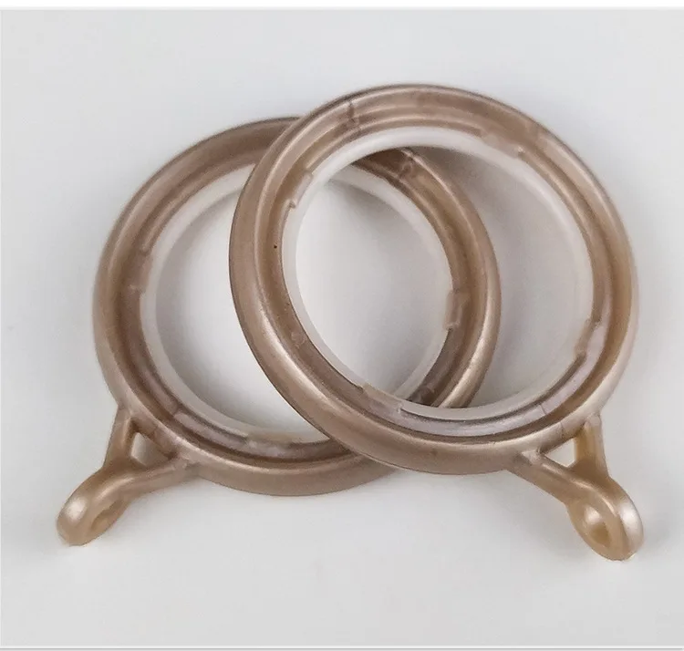 Curtain Accessories Hanging ring Mute mute curtain hook  Roman rod hook hanging curtain hanging ring supplier