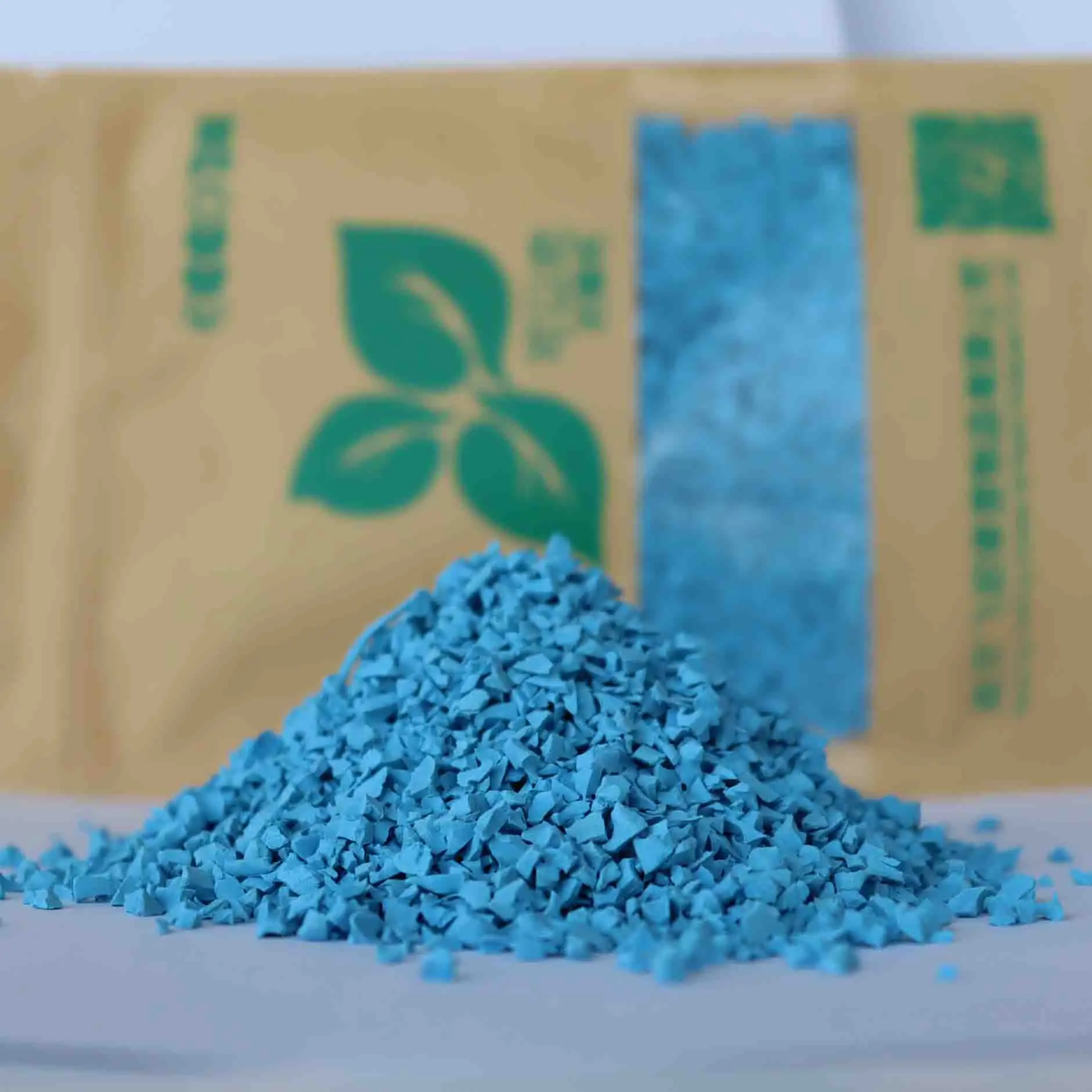 Цветная коробка OD, цветные гранулы EPDM, частицы резины EPDM