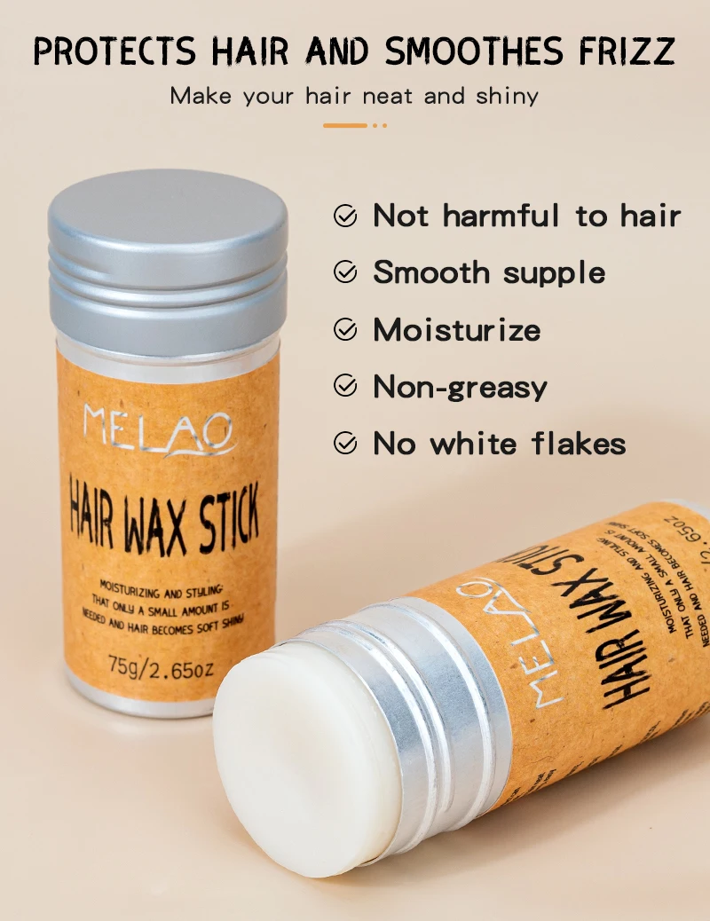 Private Label Hair Wax Styling Volumizing Powder Finishing Stick