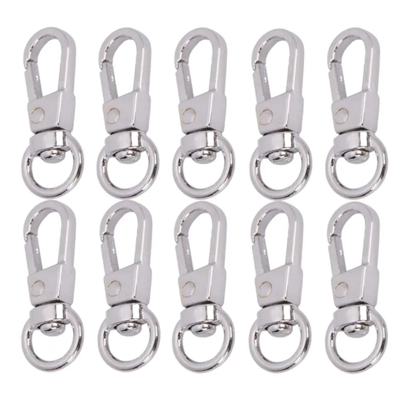 Zine合金メタルストラップフックゴールド/シルバー/ブロンズスイベル