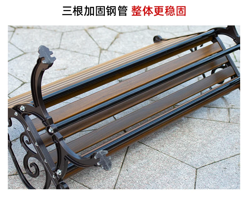 product outside kirsite cast aluminium legs bench chairs park benches outdoor-62