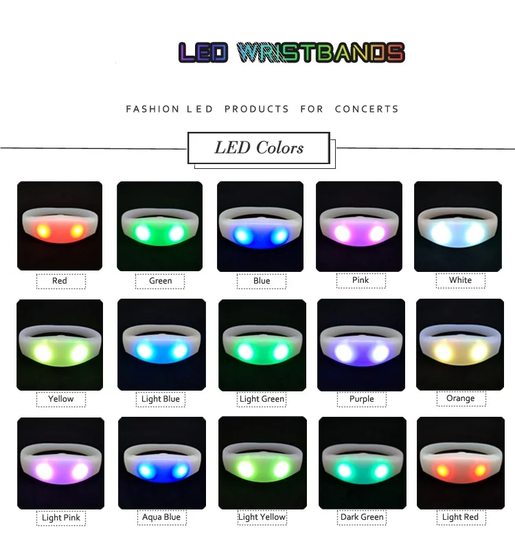 In Stock LED Display Bracelet Light-Up Wristband for Festival Party Graduation & Ramadan Programmable Flashing Bracelet