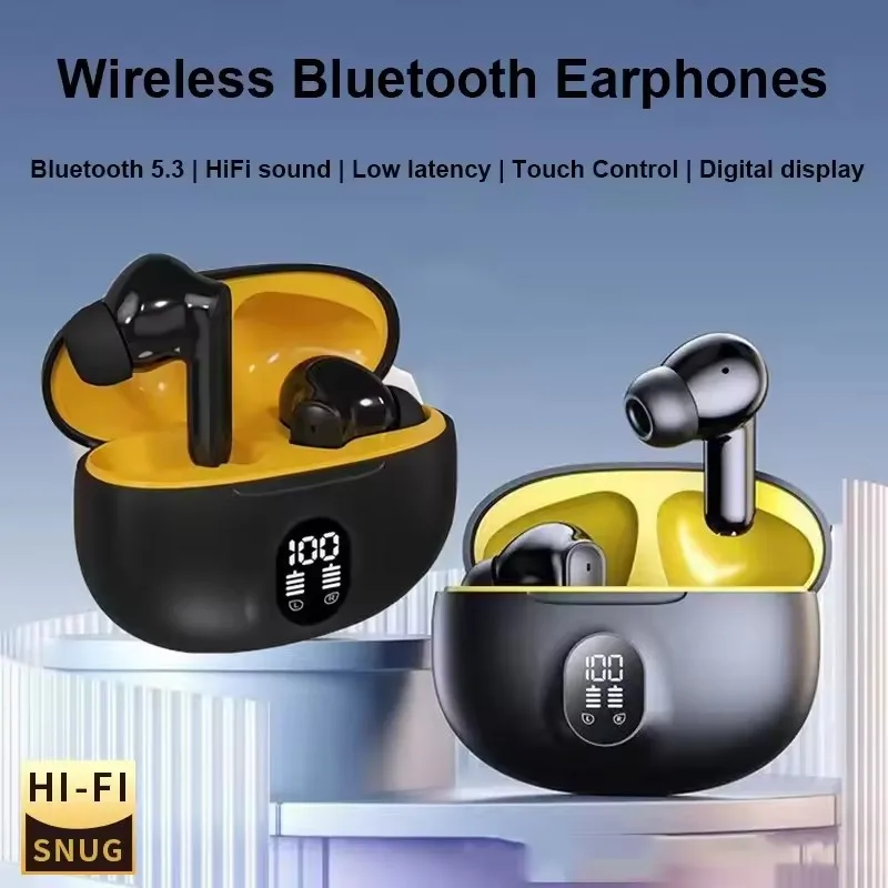 Original 895B TWS Wireless Headphones - Gaming & Noise Reduction