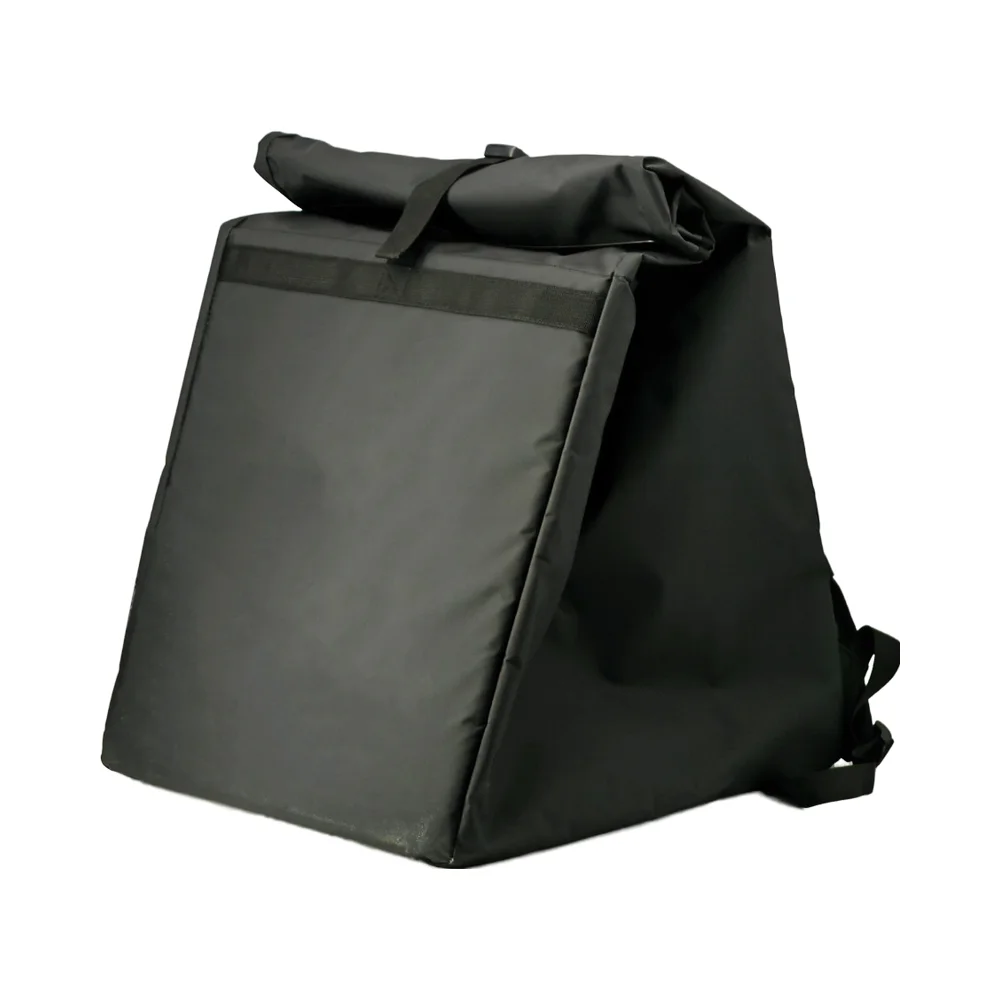 Soft Roll Top Delivery Backpack for Grocery Waterproof Thermal Backpack Potable Lunch Bag