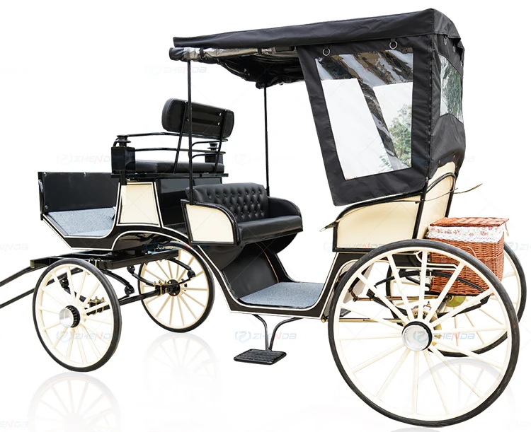 Used Cinderella Pumpkin Princess Wedding Carriage Horse Drawn Carriage Royal Horse Trailer for Sale