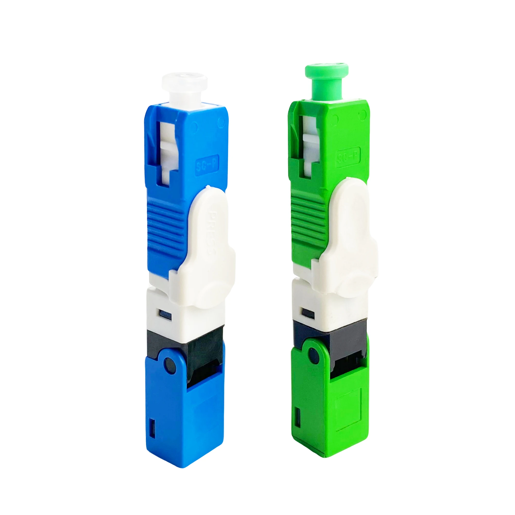 Low Insertion Loss Embeddedfiber Optic Quick Connector SC Apc Connector ...