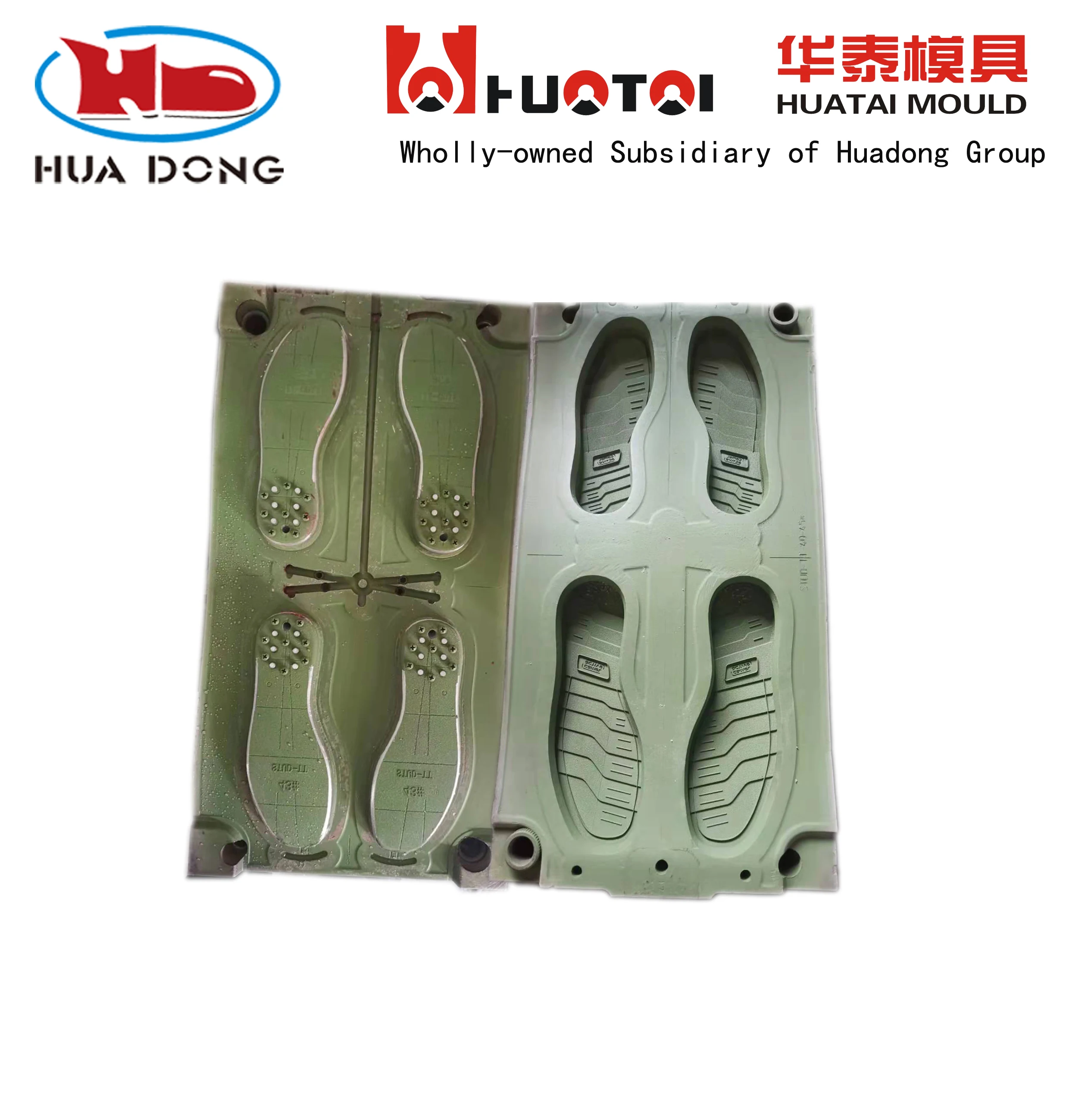 eva注塑模具2对1模具客户尺寸接受舒适的铝鞋底模具 - buy eva