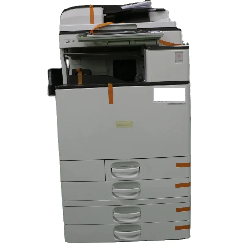 Ricoh Aficio MPC4503 5503 6003 High-Speed A3 Laser Photocopier 2G Memory Portable Colored Photocopy Copiers Max A4 Paper Size