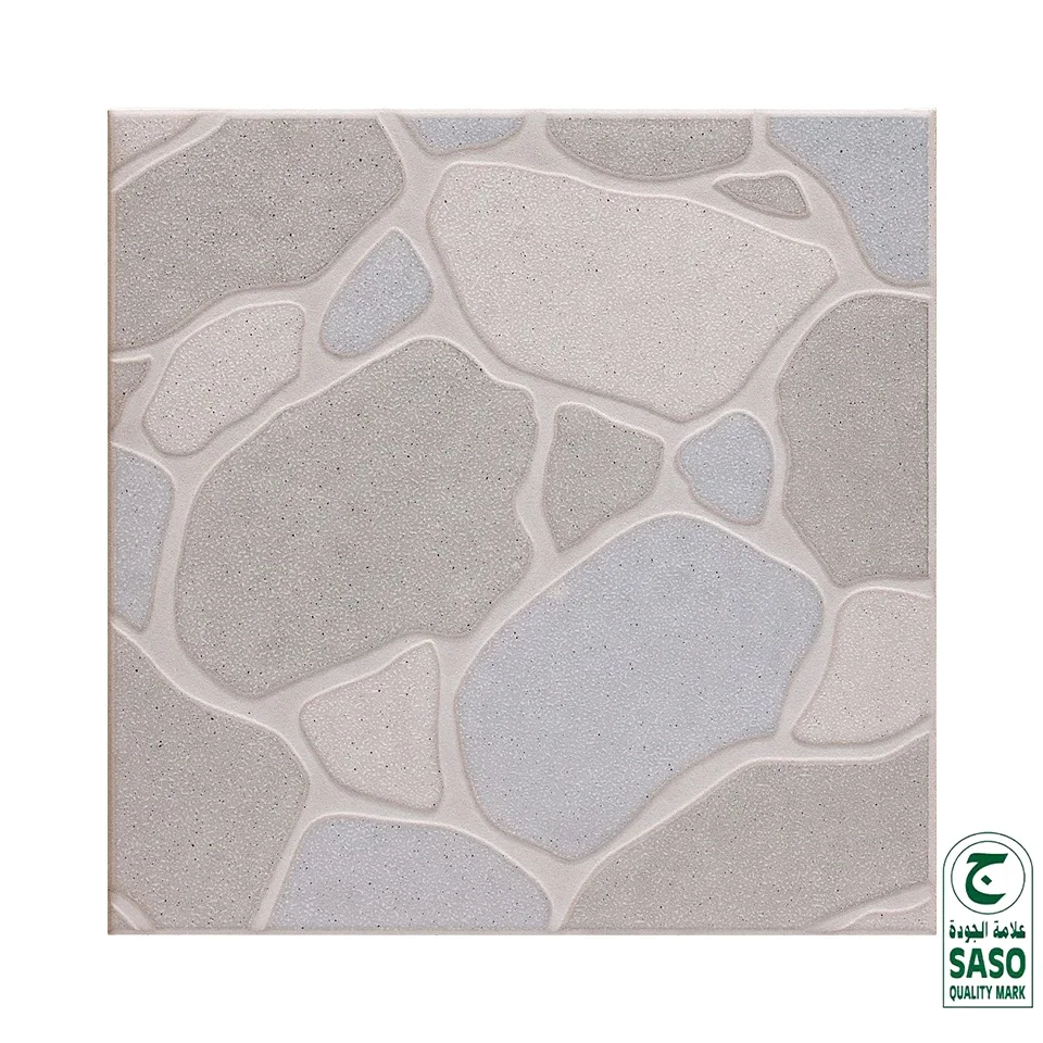 Foshan Guci Mixed Color Flower Rustic Ceramic Floor Tile Outdoor Balcony Art Tiles