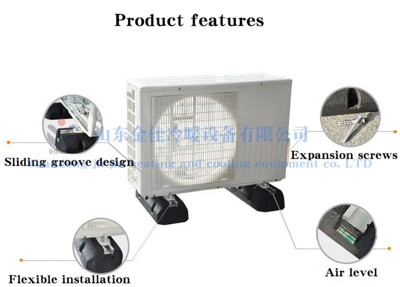 Shock Absorber Anti Vibration Rubber Risers Rooftop Pipe Support Blocks