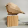 Bloque de madera colorido Zhi Geng Bird.