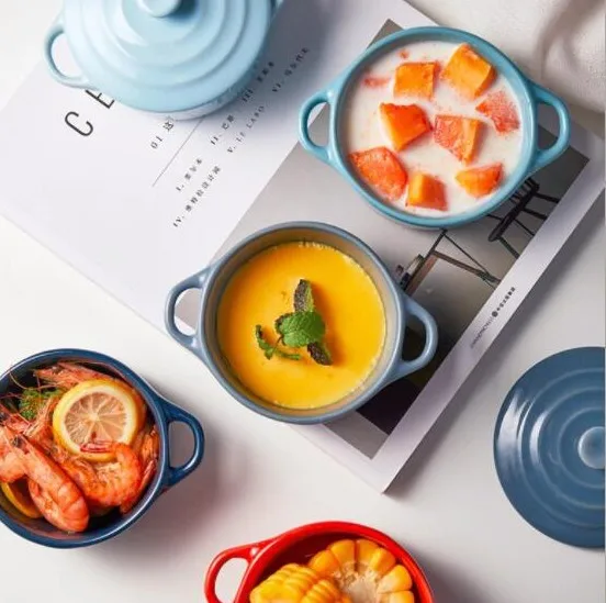 Enamel Cookware Enamel Cooking Soup Pot Ceramic Pot